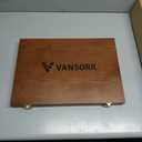 8-Pieces HSS Wood Turning Tools for Lathe, Walnut Handle Wood Lathe Chisel Set with Wooden Box, Wood Carving Lathe Tools for Woodturning