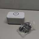 Alarm Clock Speaker Wireless Charger, Digital Alarm Clocks Bedrooms Bluetooth, Alarm Clock Dimmable Light Bedrooms Dual Alarm Snooze Dimmer 12 24H RGB Night Light Bluetooth USB AUX, Gray