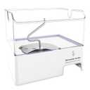 Upgraded WPW10347093 W10347100 Refrigerator Ice Bucket Compatible with Whirlpool, Maytag, KitchenAid Ice Maker W10347093 Whirlpool Ice Bucket WRF736SDAM14, WRF736SDAM13 Removable Ice Bin Ice Container