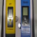 VIVOSUN Digital pH and TDS Meter Kits, 0.01pH High Accuracy Pen Type pH Meter  2% Readout Accuracy 3-in-1 TDS EC Temperature Meter for Hydroponics, Pool and Aquarium, Yellow Blue, UL Certified