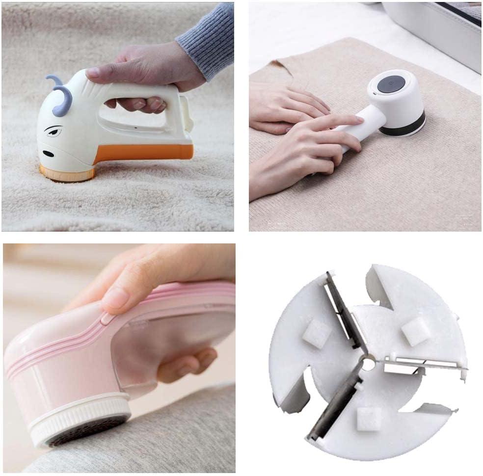2 Pcs Fabric Shaver Blades Sharp Fabric Shaver Replacement Blade Compatible Quick Lint Removal Hair Ball Trimmer Blades for Remove Clothes Fabric Fluff