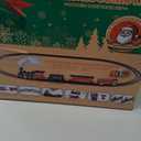 Gloween Christmas Train Sets for Under The Tree, Electric Train Toy with Steam, Light & Sound, Great for 3 4 5 6 7 8+ Year Old Kids Toddler Boys Girls