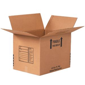 Box USA Shipping Boxes 24"L x 18"W X 18"H 10-Pack Deluxe Packing Corrugated Boxes for Moving, Shipping, Mailing, Packing, Packaging and Storage