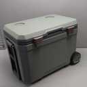 48 Quart Camping CoolerPortable Cooling BoxSuitable for BBQ, Camping, picnics, and Other Outdoor Activities (green)