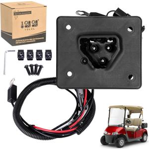 Golf Cart 48V Battery Charger Receptacle or Plug for EZGO RXV & TXT 2008-up Electric, EZGO 2Five 2010-up Delta-Q Charging Receptacle OEM# 602529