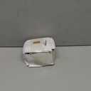 Giluta White Pendant Light Fixture Chain, Heavy Duty 19 Feet Metal Chandelier Chain Extension with Connection Locks, Hanging Chain for Fruit Basket Lantern Plant Supports to 65 lbs Maximum Weight