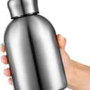 Mifoci 1 Pcs 20 oz Mini Water Bottles Stainless Steel Slim Insulated Thermal for Hot Cold Drink Thermal Small Vacuum Portable Water Bottle for Women Gifts Travel Camping Hiking