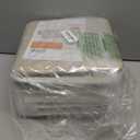 Kntiwiwo Fabric Storage Cubes 10.5x10.5x11 Cube Storage Bins for Closet Organizers and Storage Shelves Foldable Storage Bin with Handles, Set of 6, Beige