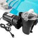 Replacement for Hayward W3SP1580X15 PowerFlo LX 1.5 HP Pool Pump, Single Speed Above-Ground Pool Pump 115V 48Y Frame