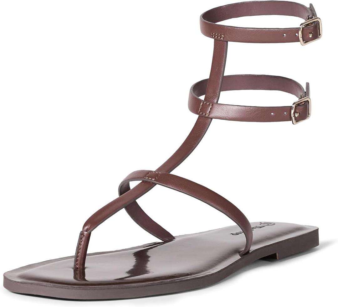 The Drop Women's Casper Gladiator Thong Ankle Sandal 11