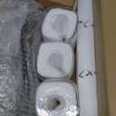 3-Lights Black and Gold Bathroom Light Fixtures Over Mirror, Modern Brushed Gold Vanity Lights for Bathroom, Sconces Wall Lighting with Square Glass Shade for Mirror Bedroom Hallway