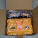 7.0Ah Replacement for Dewalt 20V Battery with DCB102 Dual Port Charger (2C+2B, Orange)