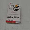 GE HDMI Cable Kit, 6ft. HDMI Cable with Mini HDMI Adapter and Micro HDMI Adapter, High Speed with Ethernet, Gold Connectors - Bl