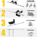 3-in-1 Extended Universal Support bar with Micro Adjust