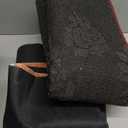 Tinideya 2 Pcs Valentine's Day Door Mat Red Pink Heart Welcome Non Slip Coir Love Mats Floor Layering Striped Doormats for Front Porch Entryway Decor