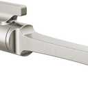 Delta Tetra Wall Mount Bathroom Faucet 1 Hole, Brushed Nickel Single Hole Bathroom Sink Faucet for Vanity, Lumicoat Stainless T3589LF-SS-PR-WL (Valve Not Included)