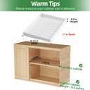 PAKETA 4 Pack Expandable Pull Out Cabinet Organizer,21" Deep