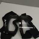 Professional Motorcycle Motocross Goggles 2-Pack Dirt Bike ATV Riding Racing Wide vision Glasses Anti-Fog Scratch Windproof Dustproof Goggles for Adult Youth Kids Clear Lens