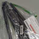 Matte Bronze Shower Curtain Rod,1 Inch Diameter Stainless Steel Adjustable Spring Tension Rods 32 to 80",with Holders,Anti-Slip,Curtain Rods No Drilling(1 Pack)