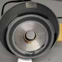 GreenLife Rice Cooker with Removable PFAS-Free Ceramic Nonstick Pot, 3-Cups Uncooked/6-Cups Cooked, Grains & Oatmeal Multicooker, Compact One-Switch Design, Auto Keep Warm, Easy Clean, Gray