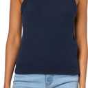 Dockers Women's Rib Tank Slim Fit with Loft Knit, Navy Blazer, X-Large 