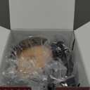 Mannequin Head Human Hair 22"-24" Female 100% Human Hair Mannequin Head Hair Styling Cosmetology Manikin Head Doll Head for Hairdresser with Clamp Holder and Tools (dark brown)