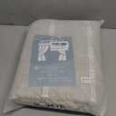 Linen Curtains 108 Inches Long for Living Room 2 Panels Set, Embroidery Farmhouse Tassel Boho for Bedroom Light Filtering Window Rod Pocket Drapes (52" W x 108" L, Khaki)