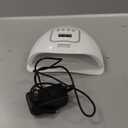 JODSONE U V LED Nail Lamp, Nail Dryer for Gel Polish with Led Light with Automatic Sensor & 4 Timers White