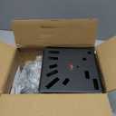 Trailer Spare Tire Mount Bracket, Heavy Duty Spare Tire Carrier Mount for Boat and RV, Fits 5 & 6 & 8 Lugs Wheels on 4.5'',4.75'',5.0",5.32",5.5",6.5",6.7",7.1" or 7.9" Bolt Patterns 160 Lbs