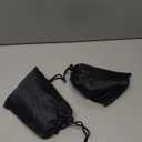 Sintuff 2 Pack Inflatable Travel Pillow for Airplanes Inflatable Neck Flight Pillows with Compact Bag and Blindfold for Traveling, Airplane, Train, Car, Office(Peacock Green and Black)