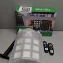 Sunwish Solar Street Light Outdoor, 6500K 5730LEDs Dusk to Dawn Solar Street Lights with Motion Sensor Remote Control, IP66 Waterproof Outdoor Flood Lights for Garden Yard Parking Lot (4PACK)