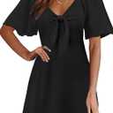 MixShe Summer Dresses for Women 2026 Elegant Classy V-Neck Dress S-XXL