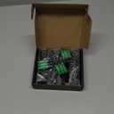 LED Flashlights High Lumens 4 Pack, Powerful Tactical Flashlight With 3 Modes, Pocket Small Flash Light, Waterproof Zoomable Flashlights for Home Emergencies, Camping Essentials (Battery Included) (Black)