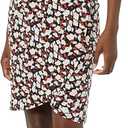 Amazon Essentials Women's Sleeveless Crossover Twist Neck Faux Wrap Dress (Medium, Multicolor Floral)