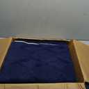 Garland Rug Sparta Non Slip Polypropylene 4 Ft. X 6 Ft. Navy Blue Area Rug- Ideal for Living Rooms & Hallways, Stylish & Durable for High-Traffic Areas