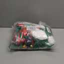 Nuanchu 14 Pcs Women Christmas Elf Costume Set Christmas Velvet Dress Santa's Helper Costume Outfit for Xmas Party Cosplay