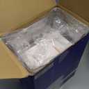 Tiawudi 12 Pack Plastic Storage Bins, Multi-Use Organizer Bins, Pantry Organizer, Clear Storage Containers for Home, Kitchen, Office, Cabinet, Shelf and Fridge Organization