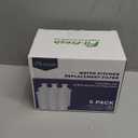 Fil-Fresh 6-Pack Replacements for Brita Water Filter, Pitchers and Dispensers, NSF 53&42 Certified to Reduce Cadmium, Mercury, Copper, Zinc, BPA free, Lasts 2 Months or 40 Gallons
