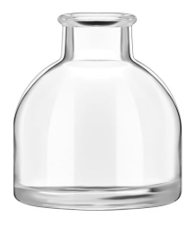 Small Glass Vase, Pack of 3