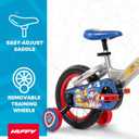 Huffy Paw Patrol Kids' Bikes, Sizes 12/16 Inch, Beginner Rider, Multiple Designs and Color Options, Removable Training Wheels Included, Fun Paw Patrol Graphics