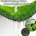 Dog Grass Pad,51.2x31.5In Fake Grass for Dogs,Artificial Grass Pee Pad for Puppies Potty Training Indoor Outdoor