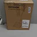 Snow Shovel for Driveway 17-Inch Wide Ergonomic Heavy Duty Snow Removal Winter Tool 57 Long with Bent Handle Aluminum Edge Sharp Blade for Car Garage