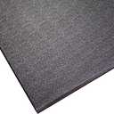 Supermats Heavy Duty Equipment Mat 20GS Made in U.S.A. for Indoor Cycles Exercise Upright Bikes and Steppers (2 Feet x 3 Feet 10 In) (24-Inch x 46-Inch) (60.96 cm x 116.84 cm) , Black