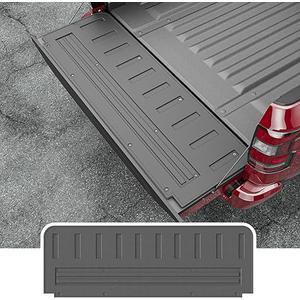 powoq Tailgate Mat Compatible with 2022 2023 2024 2025 Nissan Frontier Tailgate Liner TPE Truck Mat Replacement for 2022-2025 Nissan Frontier Accessories(Stripe Style Tailgate Mat)
