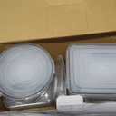 50 PCS Food Storage Containers with Lids (25 Containers & 25 Lids) - Reusable Plastic Food Containers for Kitchen Storage and Organization BPA-Free Leakproof Meal Prep Container with Labels & Pen, Small
