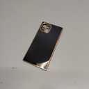 KANGHAR Case Compatible with iPhone 14 Luxury Cute Plating Design Case Full-Body Anti-Scratch Shockproof Bumper Protective Cover for iPhone 14 6.1 Inch Black