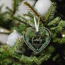 2 x Best Friend Ornaments for Christmas Tree - Best Friends Bestie Ornaments for Women - Bestie Ornament - Friendship Christmas Ornament - Besties Gifts for Women - Acrylic Ornament