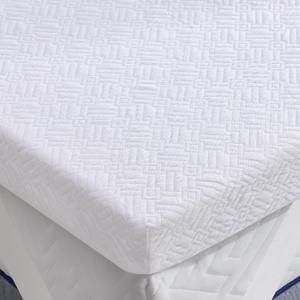 3 Inch Cooling Mattress Topper Full Size, Soft Memory Foam for Back Pain Relief, Double Bed Topper with White Cover, CertiPUR-US Certified
