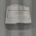 UNIQOOO 5 Pack Place Card Holders | Rustic Walnut Wood Escort Cards Display Stands | Table Number Sign & Photo Stand | Perfect for Retail Shop Cafe Home Wedding Dinner Party Events Decoration