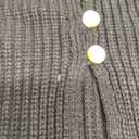 SweatyRocks Women's Button Front Sweater Vest Split V Neck Sleeveless Crop Knit Tops (Medium, Black)